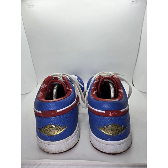 Air Jordan 1 Retro Low East Side Shoes Men\'s 11.5 White Blue Athletic Sneakers main image 7